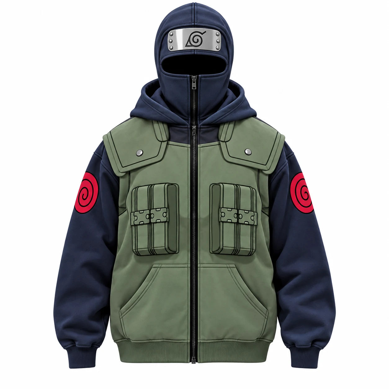 Shinobi Wear zip-up jacket